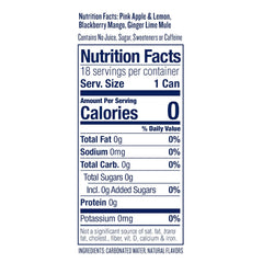 Polar Seltzer Water Newbies Variety Pack, 12 fl oz cans, 18 pack