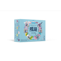 Polar Seltzer Jr Variety Pack, 7.5 fl oz Cans, Pack of 24 Six Flavors, Mini Cans, No Sugar, No Sweeteners